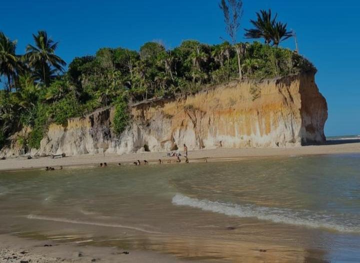 Casa Na Praia Com Piscina Costa Dourada Exteriér fotografie