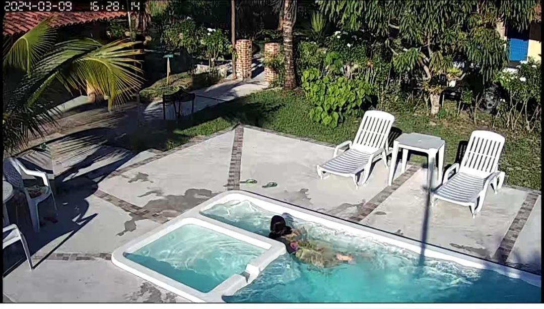 Casa Na Praia Com Piscina Costa Dourada Exteriér fotografie