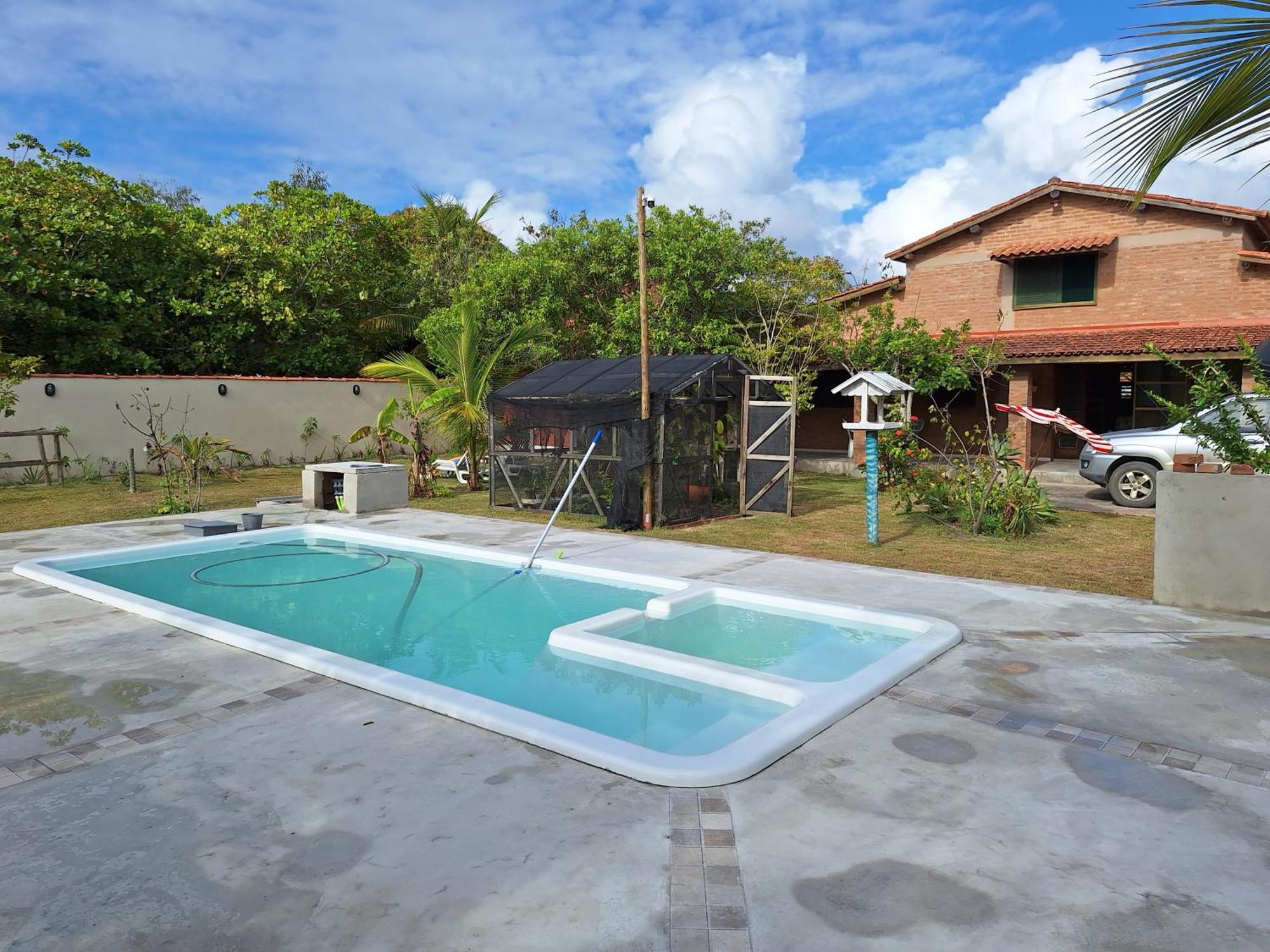 Casa Na Praia Com Piscina Costa Dourada Exteriér fotografie